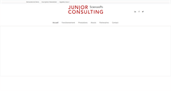 Desktop Screenshot of junior-consulting.com